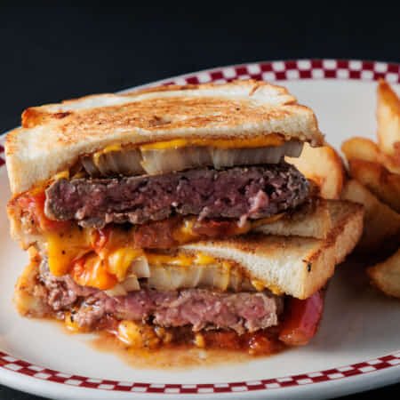 パティメルトチーズサンド｜芝公園でハンバーガーのテイクアウト・デリバリーならMUNCH'S BURGER SHACK