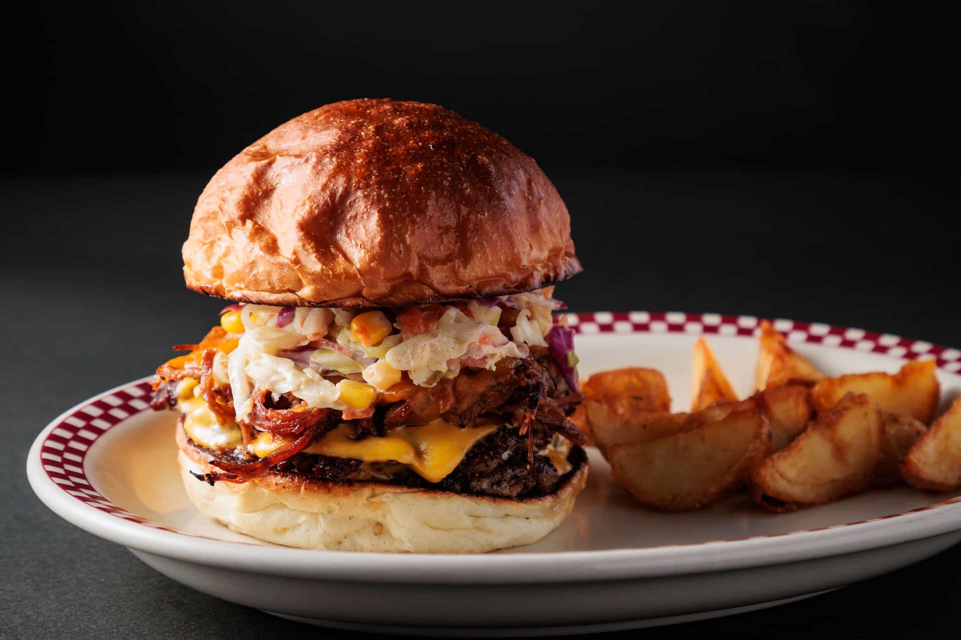 プルドポークスマッシュバーガー プルドポークスマッシュバーガー|芝公園でハンバーガーのテイクアウト・デリバリーならMUNCH'S BURGER SHACK