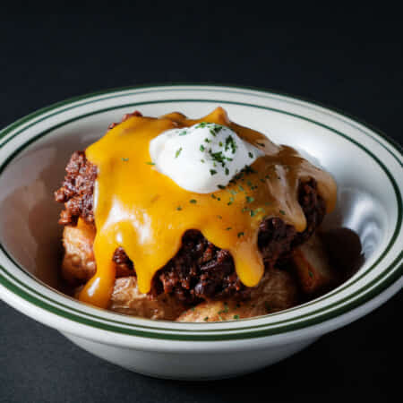 自家製チリチーズポテト|芝公園でハンバーガーのテイクアウト・デリバリーならMUNCH'S BURGER SHACK