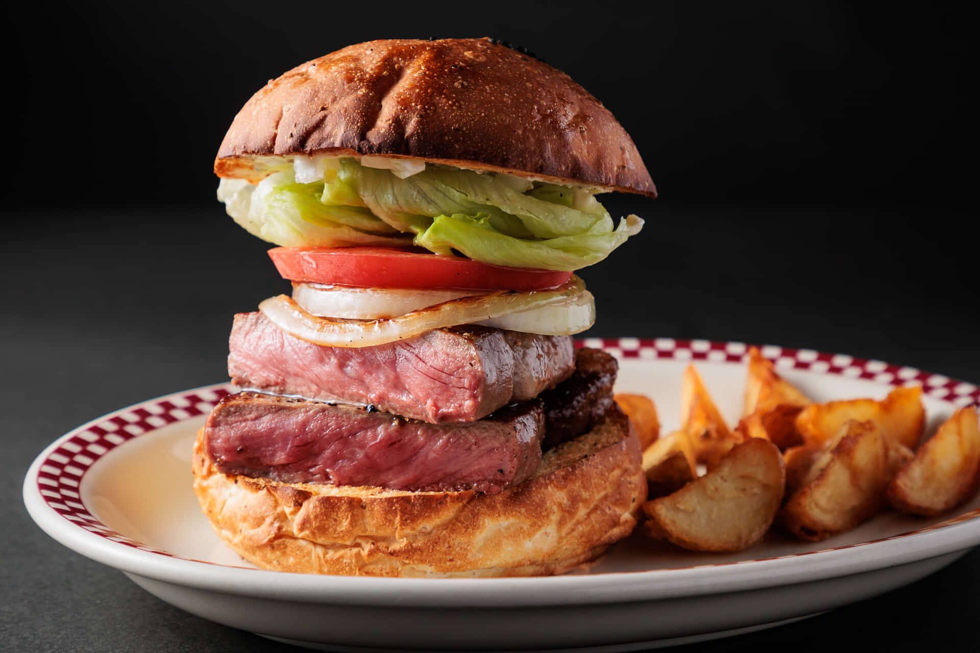 リブアイステーキバーガー リブアイステーキバーガー|芝公園でハンバーガーのテイクアウト・デリバリーならMUNCH'S BURGER SHACK